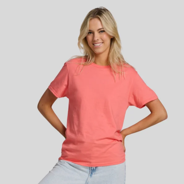 Unisex Premium T-Shirt – Jerzees 570MR | Ring-Spun Cotton Tee | Volgania.ca