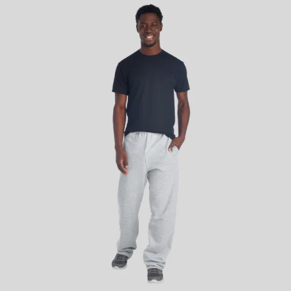Open-Bottom Sweatpants Jerzees 974MPR | NuBlend® with Pockets