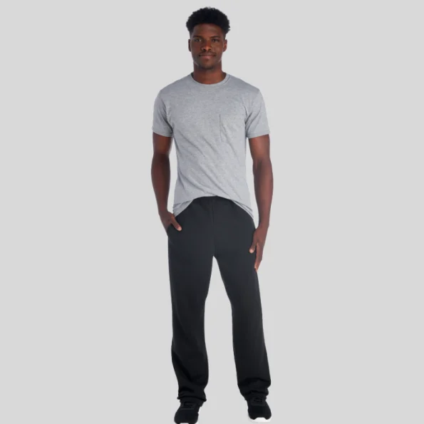 Open-Bottom Sweatpants Jerzees 974MPR | NuBlend® with Pockets