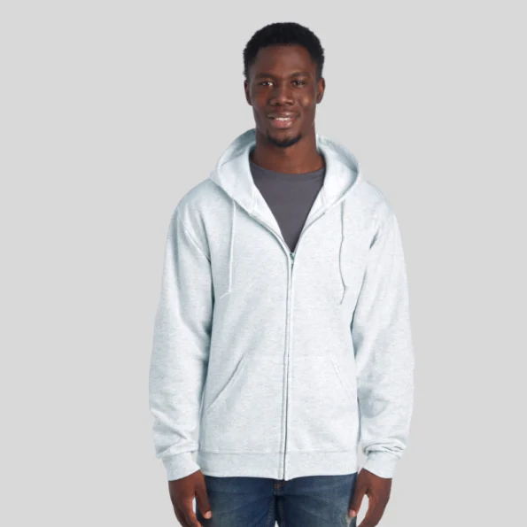 Full-Zip Hoodie Jerzees 993MR – Unisex NuBlend® Sweatshirt for Printing