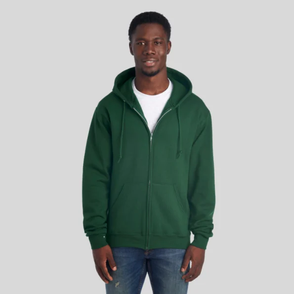 Full-Zip Hoodie Jerzees 993MR – Unisex NuBlend® Sweatshirt for Printing