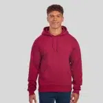 996MR-NUBLEND-UNISEX-HOODED-SWEAT-WHITE-FRONT