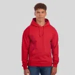 996MR-NUBLEND-UNISEX-HOODED-SWEAT-WHITE-FRONT
