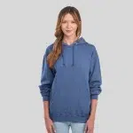 996MR-NUBLEND-UNISEX-HOODED-SWEAT-WHITE-FRONT