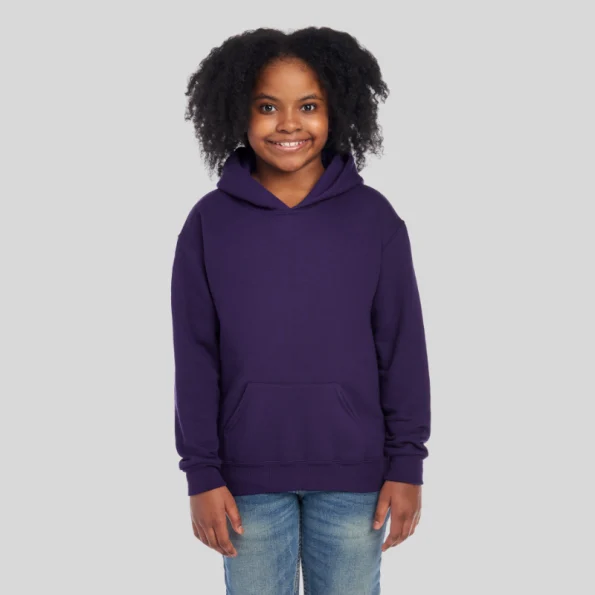 Hooded Sweatshirt Youth Jerzees 996YR – NuBlend® Pre-shrunk Fleece