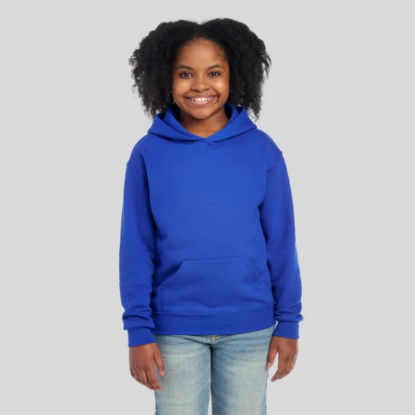 Hooded Sweatshirt Youth Jerzees 996YR – NuBlend® Pre-shrunk Fleece