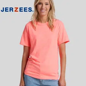 Jerzees 363M Unisex T-Shirt – 100% Cotton Classic Fit