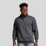 1Z4HBM0-DRI-POWER-Unisex-Quarter-Zip-ORFORD-FRONT