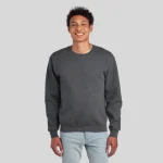 4662MR-SUPER-SWEATS-NUBLEND-UNI-SWEATSHIRT-ASH-FRONT