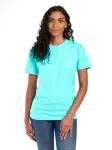 560MR PREMIUM BLEND C RING-SPUN UNI T-SHIRT-WHITE-FRONT