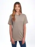 560MR PREMIUM BLEND C RING-SPUN UNI T-SHIRT-WHITE-FRONT
