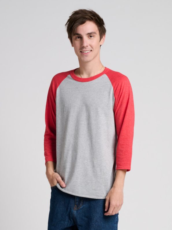 Ring Spun Raglan T-Shirt 560RR – Wholesale Soft Tee