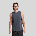 64MTTM0-DRI-POWER-CVC-Perf.-Unisex-Muscle-BLACK-HEATHER-FRONT