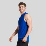 64MTTM0-DRI-POWER-CVC-Perf.-Unisex-Muscle-BLACK-HEATHER-FRONT