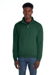 995MB NUBLEND UNI QUARTER-ZIP CADET C SWEAT-WHITE-FRONT