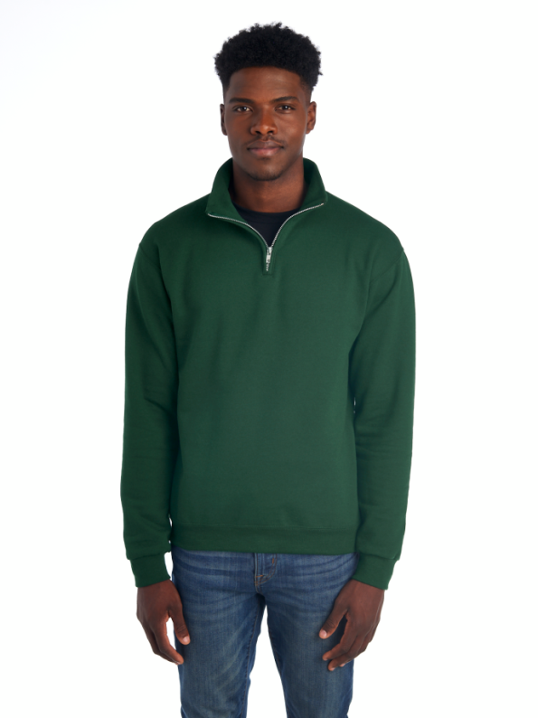 Quarter Zip Sweatshirt Fleece 995MR – Cadet Collar | Volgania