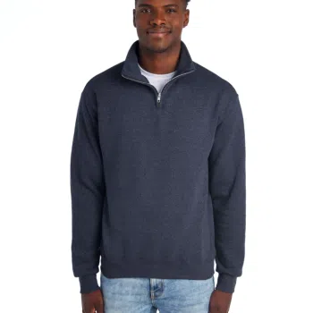 Quarter Zip Sweatshirt Fleece 995MR – Cadet Collar | Volgania