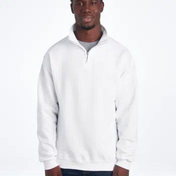 Quarter Zip Sweatshirt Fleece 995MR – Cadet Collar | Volgania