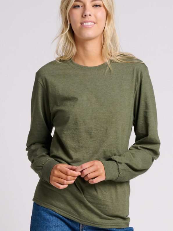Ring-Spun Unisex Long-Sleeve T-Shirt – JERZEES Ultimate™ IC46L