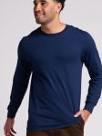 IC46L JERZEES ULTIMATE UNISEX LONG TSHIRT-WHITE-FRONT