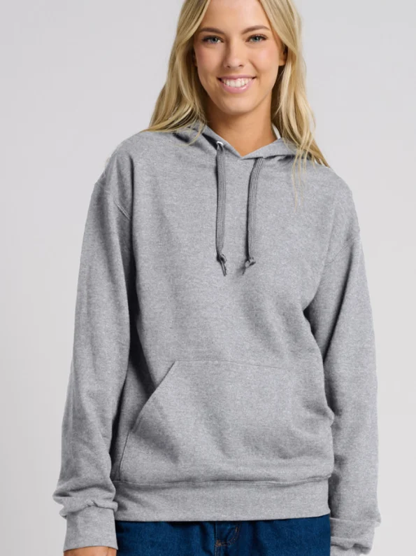 Jerzees Ultimate™ CVC Ring-Spun Unisex Hooded Sweatshirt IC49MR