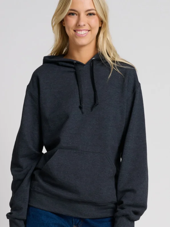Jerzees Ultimate™ CVC Ring-Spun Unisex Hooded Sweatshirt IC49MR