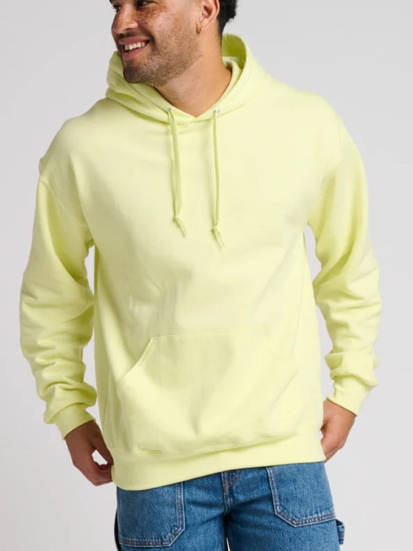 Jerzees Ultimate™ CVC Ring-Spun Unisex Hooded Sweatshirt IC49MR