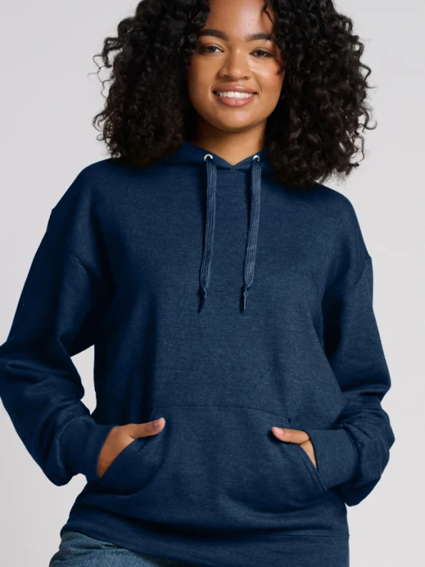 Jerzees Ultimate™ CVC Ring-Spun Unisex Hooded Sweatshirt IC49MR