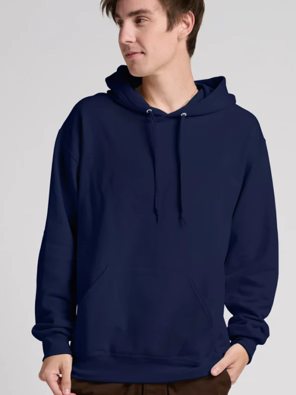 Jerzees Ultimate™ CVC Ring-Spun Unisex Hooded Sweatshirt IC49MR