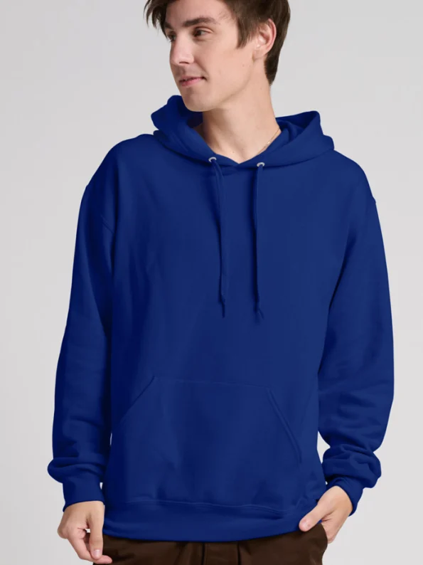 Jerzees Ultimate™ CVC Ring-Spun Unisex Hooded Sweatshirt IC49MR