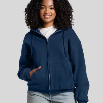 Unisex Full-Zip Heavyweight Hoodie – Built to Last, Easy to Customize