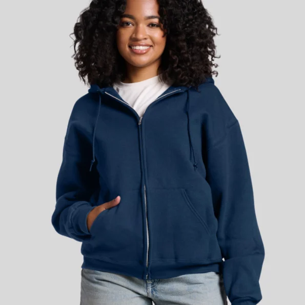 Unisex Full-Zip Heavyweight Hoodie – Built to Last, Easy to Customize