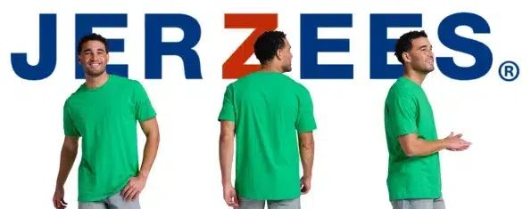 Jerzees 363M Unisex T-Shirt – 100% Cotton Classic Fit