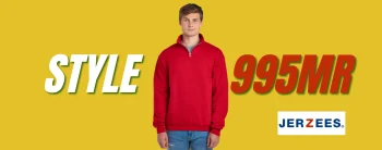 chandail JERZEES 995MR Québec noir pour personnalisation